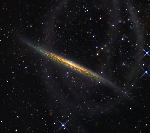 The Ghost of a Dwarf Galaxy: Fossils of the Hierarchical Formation of the Nearby Spiral Galaxy NGC 5907