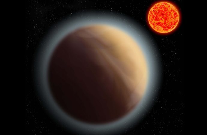 Atmosphere containing water detected around rocky exoplanet