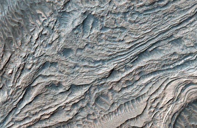 Clinoforms in Melas Chasma