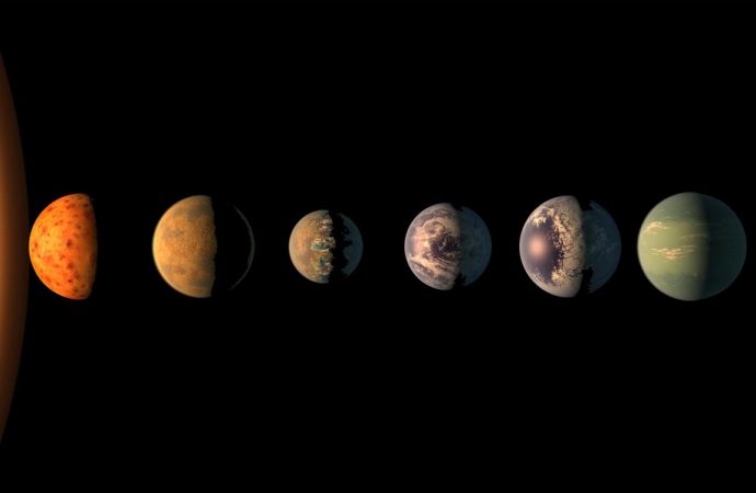 Recently discovered solar system could seed life between adjacent exoplanets