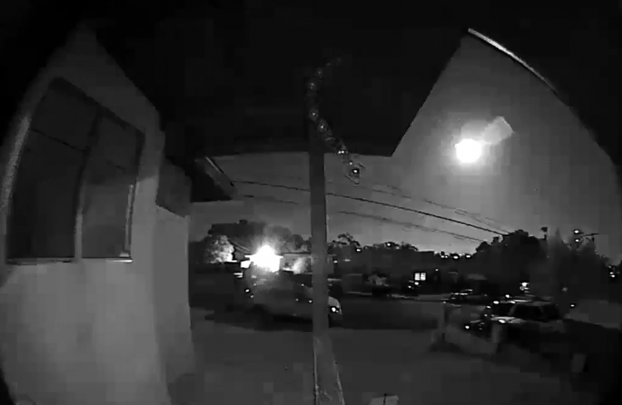 What was that flashing light in San Diego? Video captures orb streaking through sky