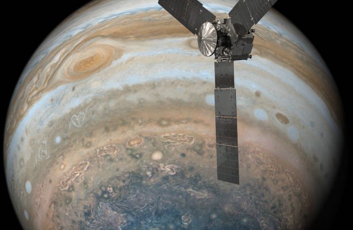 NASA’s Juno Spacecraft Completes Flyby over Jupiter’s Great Red Spot