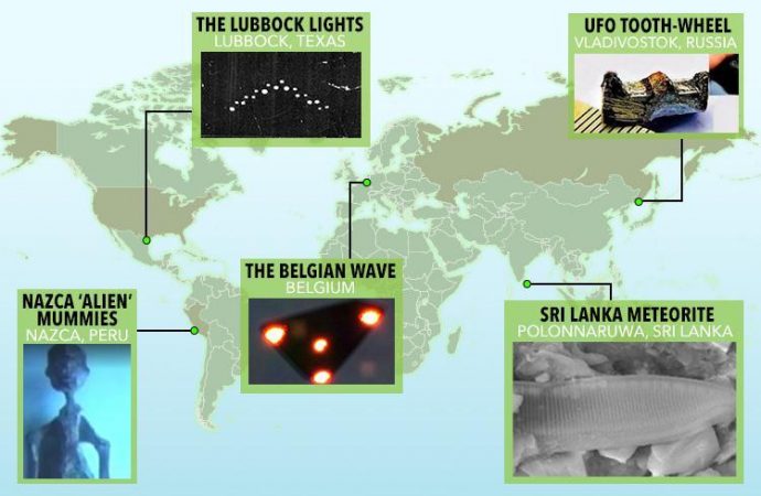 ARE WE REALLY ALONE?The world’s most shocking ‘alien’ discoveries that have convinced UFO hunters the truth really is out there