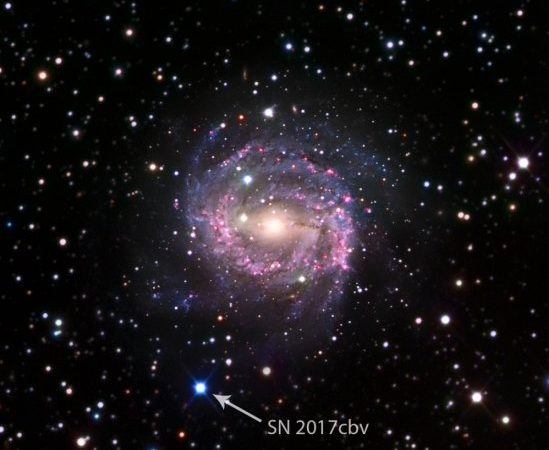 Supernova collides with nearby star, taking astrophysicists by surprise