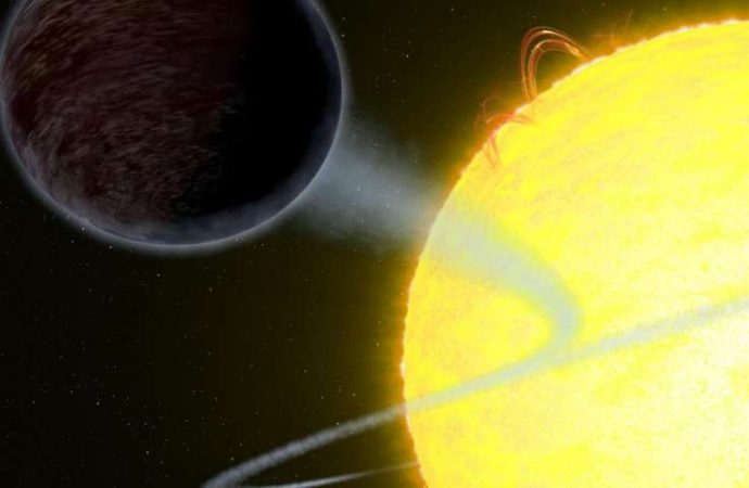 Hubble captures blistering pitch-black planet