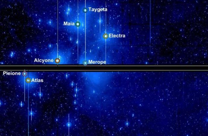 Kepler satellite discovers variability in the Seven Sisters