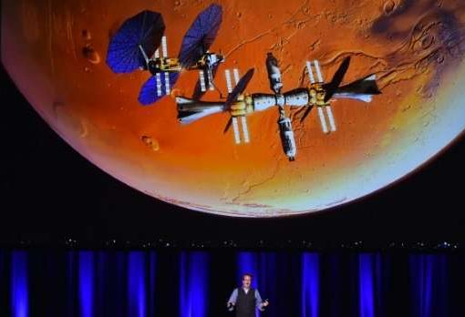 Lockheed Martin unveils reusable water-powered Mars lander