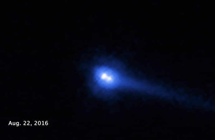 Mysterious comet spotted a decade ago revealed to be two ‘dancing asteroids’ circling each other