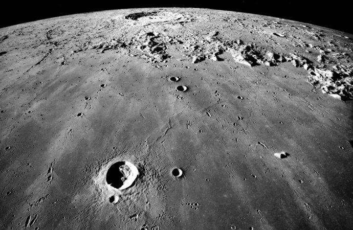 Lunar volcanoes and lava lakes gave the early moon an atmosphere