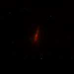 Mysterious red blob photographed in the Louisiana night sky