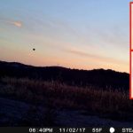 Animal cam catches UFO during sunset over Nebraska, Nov 2, 2017, UFO Sighting News.