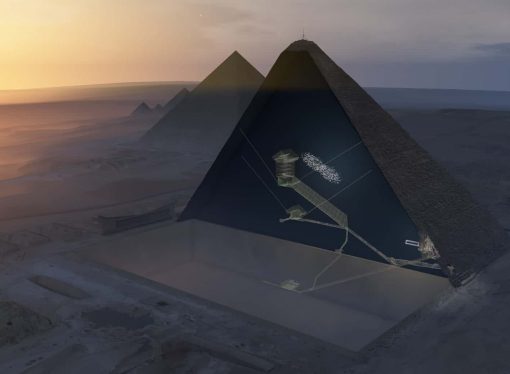 Archaeologists discover mysterious void deep within Great Pyramid of Giza