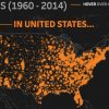 UFO sightings visualization competition held by data crunchers