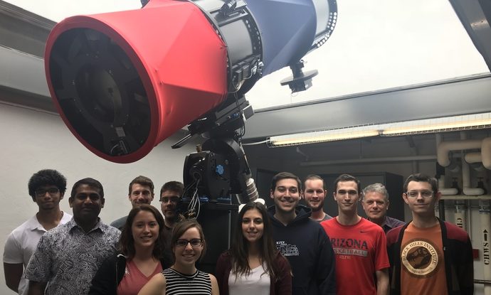 UA Students Participate in First Global Planetary Defense Exercise