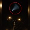 UFO traverses night sky over western Russia