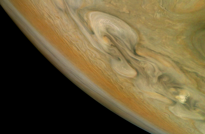Jupiter’s Stormy North