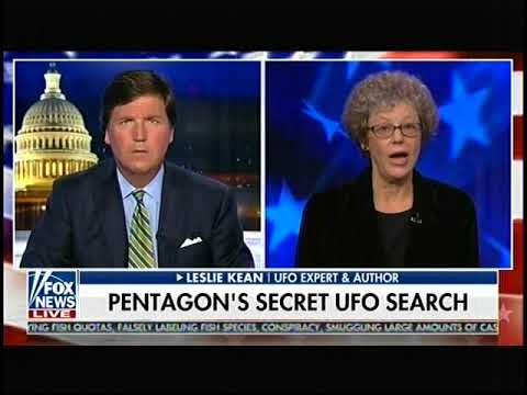Looking for UFOs: Leslie Kean on Tucker Carlson show