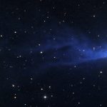 STRANGE BLUE COMET