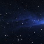 STRANGE BLUE COMET