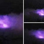 End of the world caught on camera? Onlookers left TERRIFIED as sky turns PURPLE