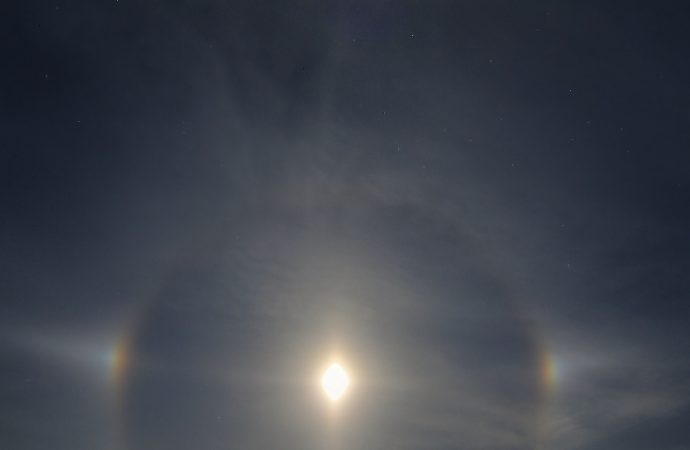 Moon Dogs And Arcs And Strange Double Halos