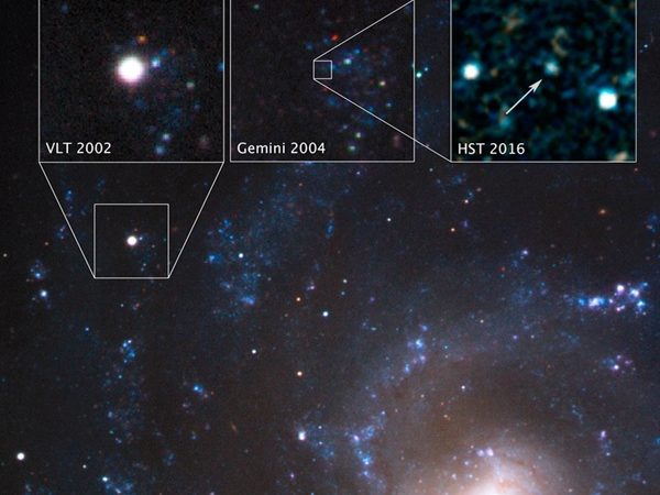 Hubble captures first image of surviving companion to a supernova