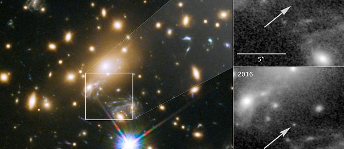 Hubble uses cosmic lens to discover most distant star ever observed