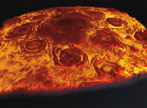 NASA’s Juno Mission Provides Infrared Tour of Jupiter’s North Pole