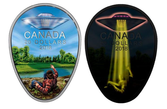New $20 coin captures one of Canada’s closest UFO encounters