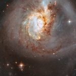 Cosmic collision lights up the darkness