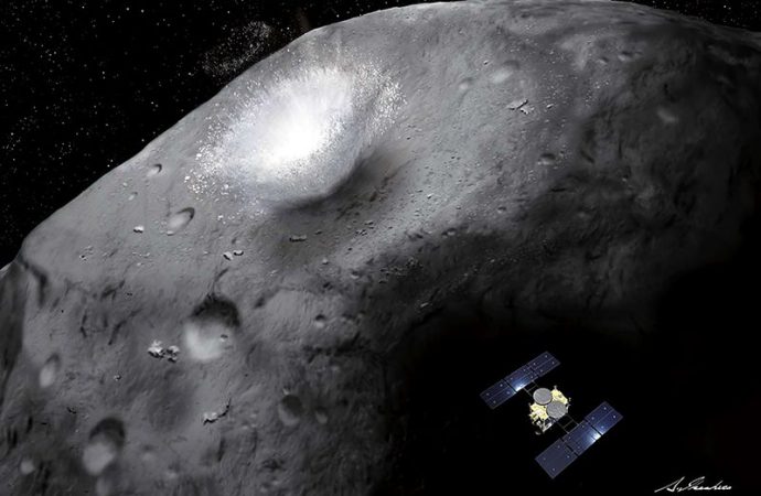 Daring Japanese mission reaches unexplored asteroid Ryugu