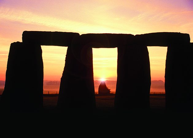 Solstice sunrise at Stonehenge