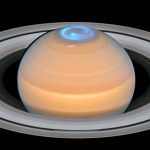 Hubble observes energetic lightshow at Saturn’s north pole