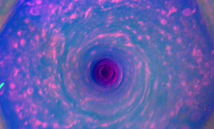 A Bizarre Structure Has Been Detected Towering High Above Saturn’s Hexagon