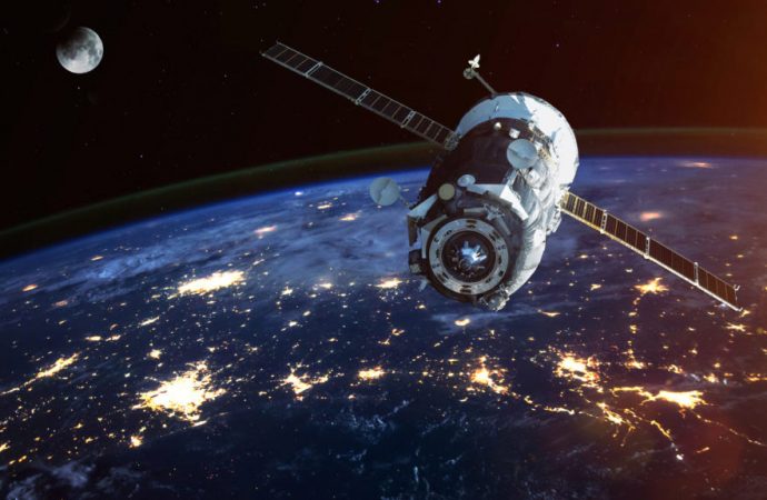 An Alien Satellite is in Retrograde Orbit Around Earth