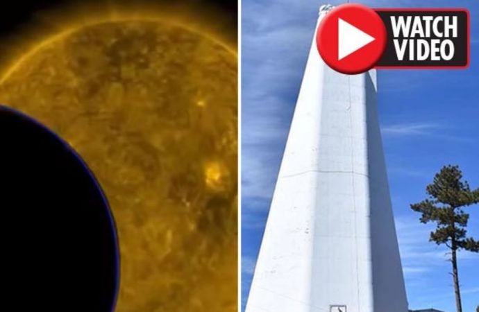 Solar Observatory shutdown: Huge ‘UFO captured on sun feed’ before FBI closure
