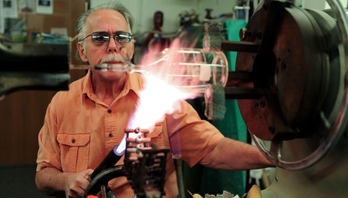 This glassblower is helping scientists search for alien life and the secrets of dark matter