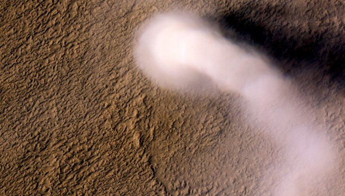 Martian dust devils may create rare rocket fuel ingredient