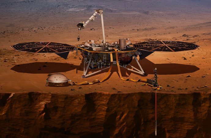 Mars InSight Live Satellite Interviews