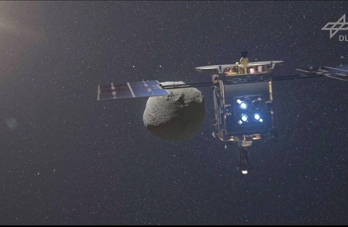 Japanese asteroid hunter touches down
