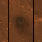 NASA spots Mars InSight lander from space