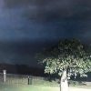 Police share video of strange bright light shining in the sky during thunderstorm