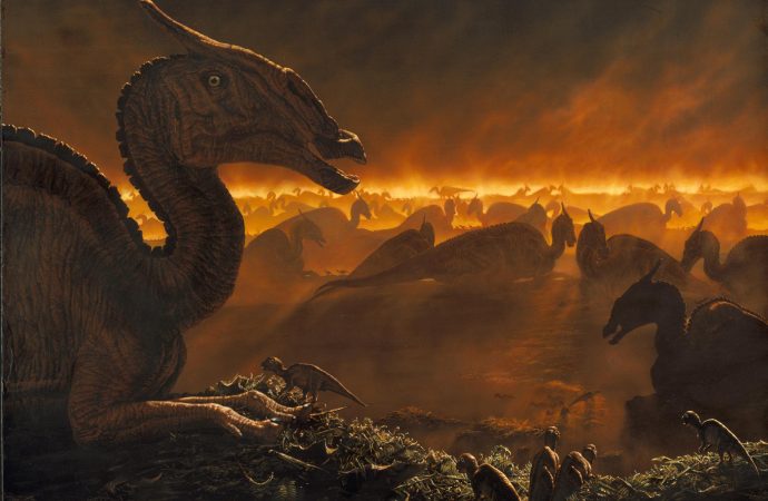 What actually killed the dinosaurs? Volcanic clues heat up debate.