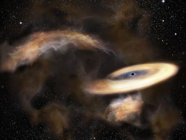 Hiding black hole found