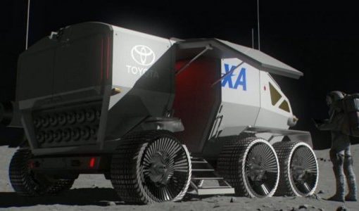 Toyota unveils manned lunar rover concept