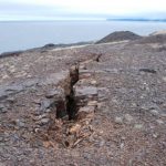 A chunk of Bell Island cracked off, and photos show more could fall