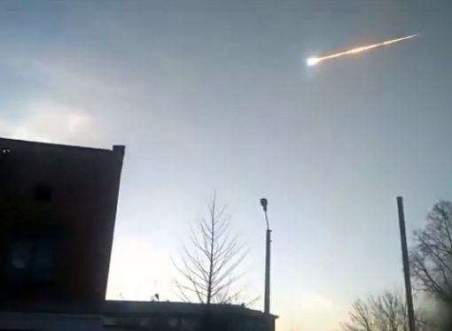 Another asteroid disintegrates over Russia