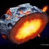 Ferrovolcanism: Liquid Iron-Spewing Volcanoes Erupted on Metallic Asteroids, Scientists Say