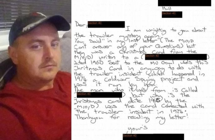 Man who wrote letters found in MOD UFO files about about Hull trawler tragedy speaks out