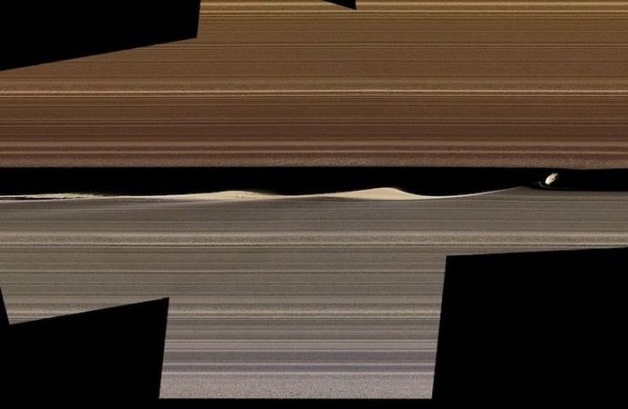 NASA’s Cassini reveals New Sculpting in Saturn Rings